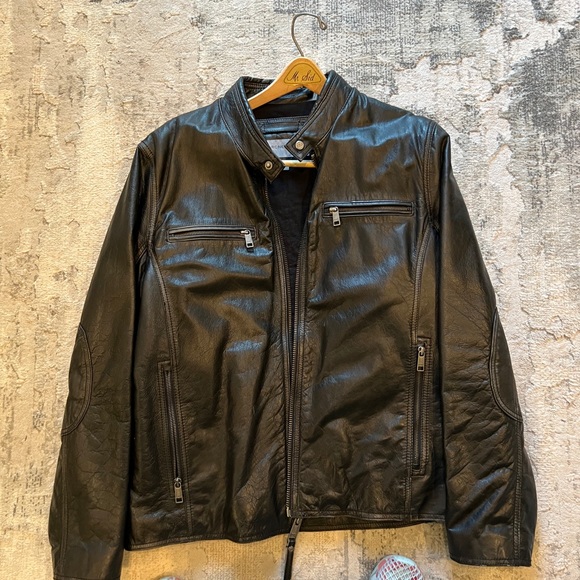 Andrew Marc Leather Jacket - Picture 2 of 4